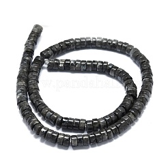 天然ラルビカイトビーズ連売り  フラットラウンド/ディスク  ヒシビーズ  6~6.5x3mm  穴：1mm  約130個/連  15.75''（40センチメートル）&nbsp;G-G974-02