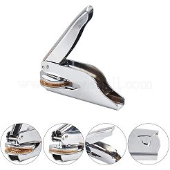 エンボスシール  手持ち型押しスタンプ  本用  封筒  ナプキン  星の模様  42mm&nbsp;TOOL-WH0124-006