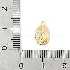 真鍮チャーム  巻き貝の形をしたチャーム  14KGP本金メッキ  11.5x7.5x5mm  穴：1.2mm&nbsp;KK-P322-02B-G
