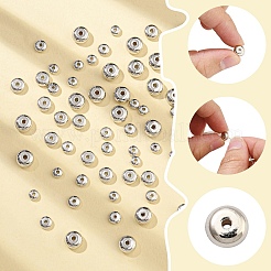 400 個 4 スタイル CCB プラスチックスペーサービーズ  フラットラウンド  ゴールドカラー  4~7x1.8~3.8mm  穴：1.2~1.5mm  100個/スタイル&nbsp;CCB-YW0001-43G