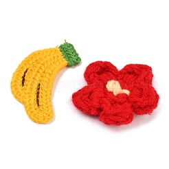 レース刺繍衣装アクセサリー  アップリケパッチ  ミシンクラフト装飾  混合形状  ミックスカラー  28~65x28~71x1~11mm&nbsp;DIY-XCP0002-35