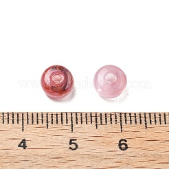 透明なアクリルビーズ  ロンデル  7x4mm  穴：1.8mm  約153個/20g&nbsp;LS-TACR-P013-A01-B