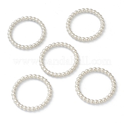 変色しない304ステンレススチール製リンクリング  丸いリング  ステンレス鋼色  23x2.5mm  内径：18mm&nbsp;STAS-G244-33P