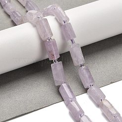 天然ラベンダーアメジストビーズ連売り  シードビーズで  多面カット  コラム  8.5~13x6~8x6~8mm  穴：1mm  約28~32個/連  15.98~18.90''（40.6~48センチメートル）&nbsp;G-K245-I12-01