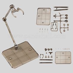 プラモデルおもちゃ組み立てホルダー  鉄製のネジとナット付き  ブラック  パッケージ：30x21cm&nbsp;KY-WH0024-05B