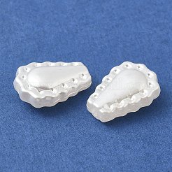 ABSプラスチックパール調ビーズ  ティアドロップ  ホワイト  17x12x6mm  穴：1.8mm  約833個/500g&nbsp;KY-I009-03