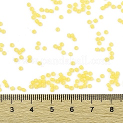 トーホー 11/0ラウンドビーズ  日本製シードビーズ  （902f）カナリアイエローパールマット  2.2mm  穴：0.8mm  約5555個/50g&nbsp;SEED-XTR11-0902F