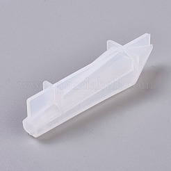 ペンダントシリコンモールド  レジン型  UVレジン用  エポキシ樹脂ジュエリー作り  弾丸  ホワイト  67.5x17x16.5mm&nbsp;DIY-WH0152-01I