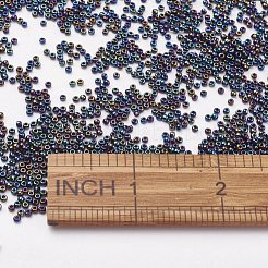 TOHO日本のシードビーズ  ラウンド  11/0  （86)つのメタリックアビリス  2x1.5mm  穴：0.5mm  約42000個/ポンド&nbsp;SEED-F002-2mm-86
