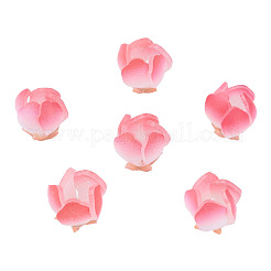 プラスチックビーズ  花  ライトコーラル  13~15x13~15x13~15mm  穴：1~1.2mm&nbsp;KY-N015-188