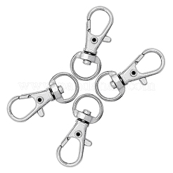 金属スイベルクラスプ  プラチナ  31mm  10個/セット&nbsp;PW-WG058C5-01
