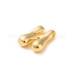 真鍮チャーム  カドミウムフリー＆ニッケルフリー＆鉛フリー  18KGP本金メッキ  文字N  21.5x18x6.5mm  穴：2.5x3mm&nbsp;KK-P262-01G-N