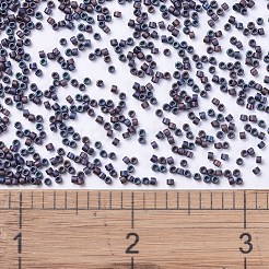 MIYUKIデリカビーズ  シリンダー  日本製シードビーズ  11/0  （db0323)マットメタリックカッパーレインボーアイリス  1.3x1.6mm  穴：0.8mm  約2000PCS /ボトル  10 G /ボトル&nbsp;SEED-JP0008-DB0323