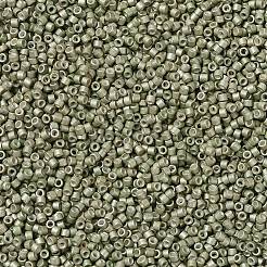 MIYUKIデリカビーズ  シリンダー  日本製シードビーズ  11/0  （db1170)亜鉛メッキマットアロエ  1.3x1.6mm  穴：0.8mm  約20000個/袋  100 G /袋&nbsp;SEED-J020-DB1170