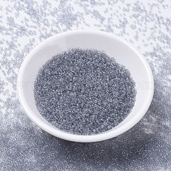 MIYUKIデリカビーズ  シリンダー  日本製シードビーズ  11/0  （db1406)トランスペアレントペールグレー  1.3x1.6mm  穴：0.8mm  約2000個/10g&nbsp;X-SEED-J020-DB1406
