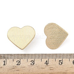 合金携帯電話ホルダー  ハート  ゴールドカラー  17x21x1.2~8mm&nbsp;FIND-H058-02G