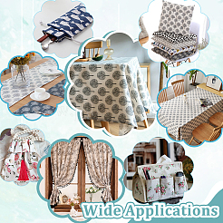 コットンリネン生地  衣類用アクセサリー  ツリー  1500mm  3m / pc&nbsp;DIY-WH0591-282A
