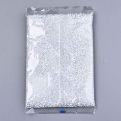 TOHO差し玉ビーズ  日本製シードビーズ  丸い穴  透明色  （1)クリスタルクリア  3.5x3x2.5mm  穴：0.8mm  約450 G /袋&nbsp;SEED-TM03-01
