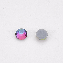 ホットラインストーン  ガラスラインストーンフラットバックカボション  半円  カラフル  ss6  1.9~2x1mm  約1440個/袋&nbsp;RGLA-T149-SS6-05