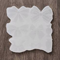 DIYシリコンモールド  レジン型  UVレジン用  エポキシ樹脂工芸品作り  蝶結び  77x83x8mm  内径：19~23x5~40mm&nbsp;LS-DIY-G110-01E