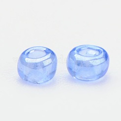 12/0 FGBグレードAラウンドガラスシードビーズ  透明色は光沢の  ミックスカラー  12/0  2x1.5mm  穴：0.3mm&nbsp;SEED-Q011-FM