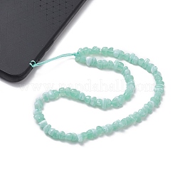 アクリルビーズのモバイルストラップ  ナイロン糸紛失防止モバイルアクセサリー装飾  ミックスカラー  24.5cm  3個/セット&nbsp;HJEW-JM01032