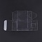 Plastic Clear Packaging Boxes, Cube, Clear, 15.7x10cm, Cube: 5x5x5cm