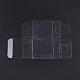 プラスチック製の透明な包装箱  キューブ  透明  15.7x10cm  キューブ：5x5x5cm&nbsp;CON-WH0015-01-5cm-1