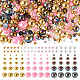 半円形 ABS プラスチック カボション  ショッキングピンク  3~9x1.5~4.5mm  100 G /セッティング&nbsp;FIND-TAC0038-08C-2