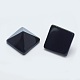 天然なオブシディアンカボション  ピラミッド  20x20x12~13mm  対角長さ：26mm&nbsp;G-G759-Y09-2