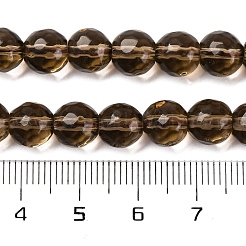 ミックス天然石ビーズ連売り  多面カット  ラウンド  染めと未染色の混合  8mm  穴：1.2mm  約48個/連  14.76インチ（37.5cm）&nbsp;G-L605-A02-02