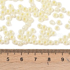 トーホー 6/0ラウンドビーズ  日本製シードビーズ  （セイロンバナナクリーム142)個  4mm  穴：1.5mm  約168個/10g&nbsp;X-SEED-TR06-0142