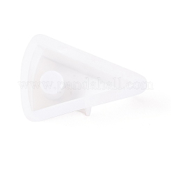 シリコンモールド  燭台金型  キャンドル作り用  三角形  116x84x41mm  内径：96x66mm&nbsp;LS-DIY-K073-18B