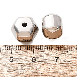 304ステンレススチールビーズ  ランタン  ステンレス鋼色  9.5x11.5x12.5mm  穴：2mm&nbsp;SA-CBAE384-05P