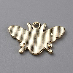 合金エナメルチャーム  ライトゴールド  ミツバチのチャーム  カラフル  17x26x1.5mm  穴：1.6mm&nbsp;FIND-WH0152-42