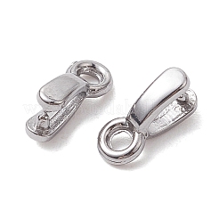 変色しない304ステンレススチール製アイスピックピンチベイル  コーン  ステンレス鋼色  8.5x2.3mm  穴：1.5mm  ピン：0.9mm&nbsp;STAS-K277-04A-P
