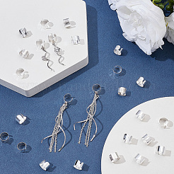 亜鉛合金ドレッドヘアビーズヘアデコレーション200個  ヘアコイルカフ  リング  プラチナ  10x5mm  穴：1mm  内径：9.5mm&nbsp;FIND-SC0022-57