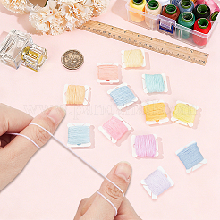 ポリエステル刺繍糸12色24本  クロスステッチ用  ミックスカラー  1mm  1pc /カラー&nbsp;DIY-CY0003-60