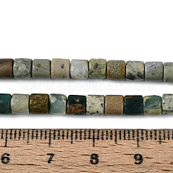 天然バリスサイトビーズ連売り  コラム  4~4.5x4.5~5mm  穴：1mm  約88~91個/連  15.16~15.35''（38.5~39センチメートル）&nbsp;G-T141-96B