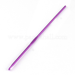 ランダム単色アルミニウムかぎ針編みフック  袋ごとに単一の色  ピン：2.0mm  148x2.0mm&nbsp;TOOL-R058-02