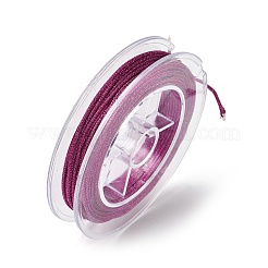 ポリエステルメタリック糸  魚糸入り  ラウンド  赤ミディアム紫  1mm&nbsp;OCOR-D301-07