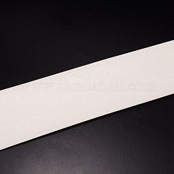 ゴム製滑り止めシューズグリップステッカー  粘着性のあるクリスタルクリアプロテクター  滑りにくいハイヒールの靴底カバー  ホワイト  1000x100x0.8mm&nbsp;AJEW-WH0251-95