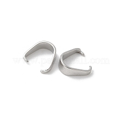 304ステンレススチールスナップオンベイル  ステンレス鋼色  5.5x5.5x2.5mm&nbsp;STAS-Z122-38P
