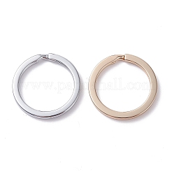 合金と鉄のキーホルダークラスプ  リング  ミックスカラー  20~33x2mm  約140個/500g&nbsp;PALLOY-XCP0001-69
