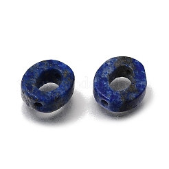 天然ラピスラズリビーズフレーム  オーバル  12x10x4mm  穴：1.2mm  内径：7x5mm&nbsp;GG-CBA487A-02F