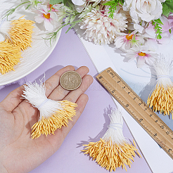 綿とジェッソの造花芯5束  ゴールド  56~57x0.5~2mm  400個/バンドル&nbsp;DIY-GF0013-35A
