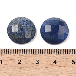 天然石ラピスラズリカボション  半円/ドーム  多面カット  16x5.5~6mm&nbsp;G-C146-03I
