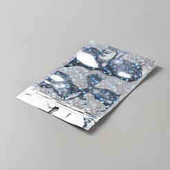 100個のoppセロハンバッグ  長方形  スター  15x10.5x0.15cm&nbsp;OPP-WH20001-05C-01