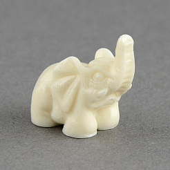 染め象合成サンゴビーズ  トウモロコシの穂の黄色  19x21x12mm  穴：2mm&nbsp;CORA-S002-02