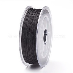 ポリエステルメタリック糸  ブラック  1mm  約32.8ヤード（30m）/ロール&nbsp;OCOR-G006-02-1.0mm-51